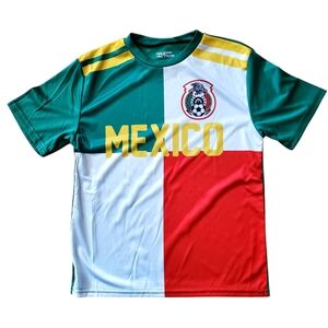 NWT Mexico National Soccer shirt Boys sz Medium